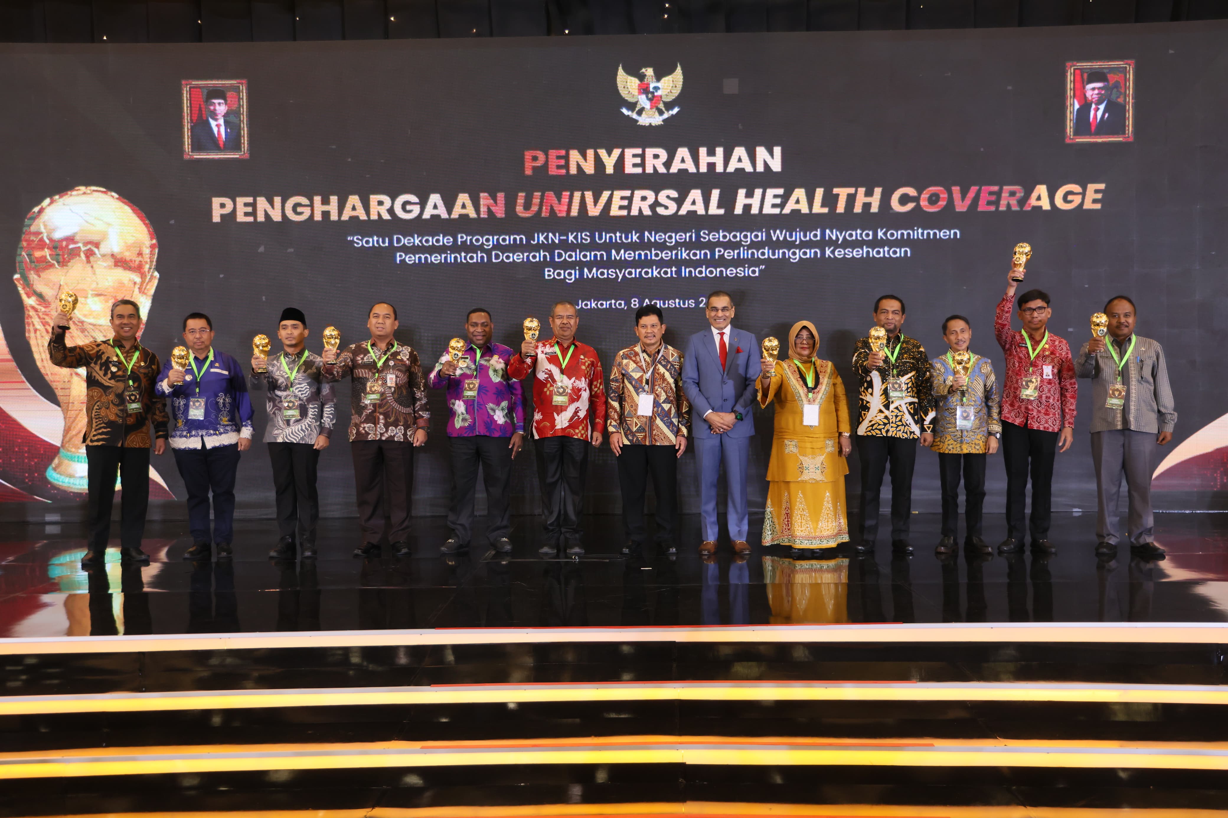 Lima Kali Berturut-Turut Raih UHC Award, Pemkot Pasuruan Terima Predikat Utama di Tahun 2024