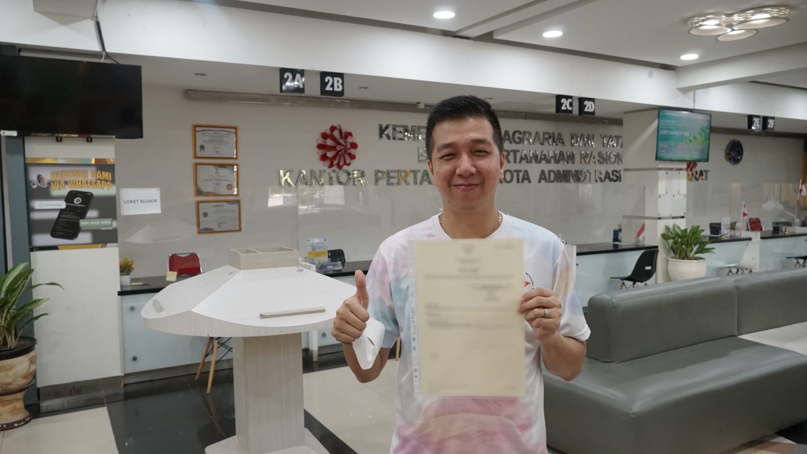 Manfaatkan Libur Nataru, Masyarakat Dapatkan Layanan Cepat Ambil Sertipikat