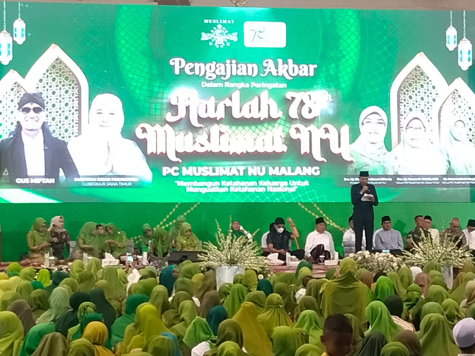 Pj Wali Kota Malang Apresiasi Peran Muslimat NU di Harlah Ke-78