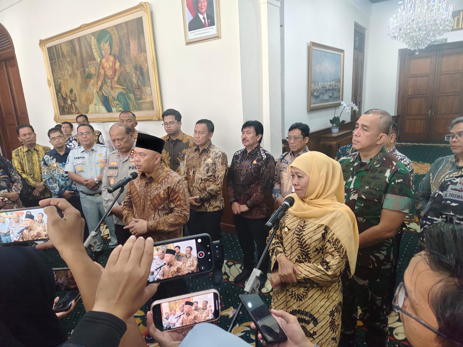 Mudik Bareng Nyepi, Pemprov Jatim dan Menhub Matangkan Kesiapan Posko Angkutan Lebaran 2026