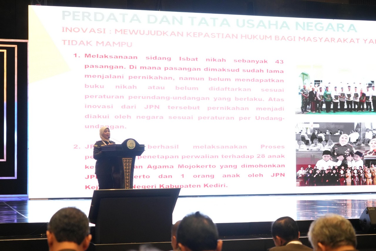 Kajati Jatim Paparkan Pentingnya Sustainable Innovation di Rakernas Kejaksaan 