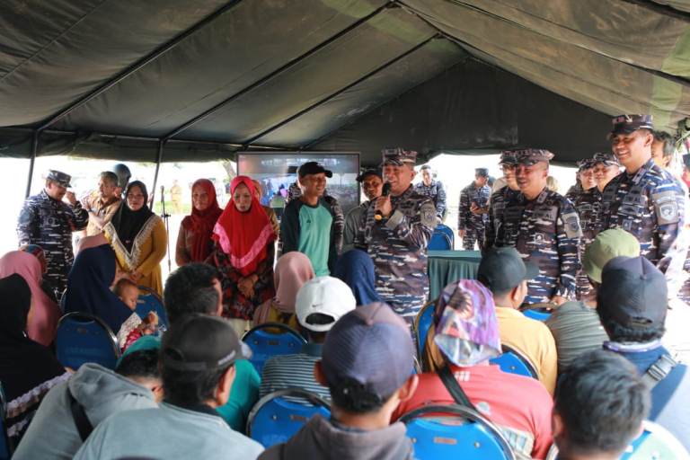 TNI AL Garap Program Nasional Kampung Bahari Nusantara di Kota Probolinggo