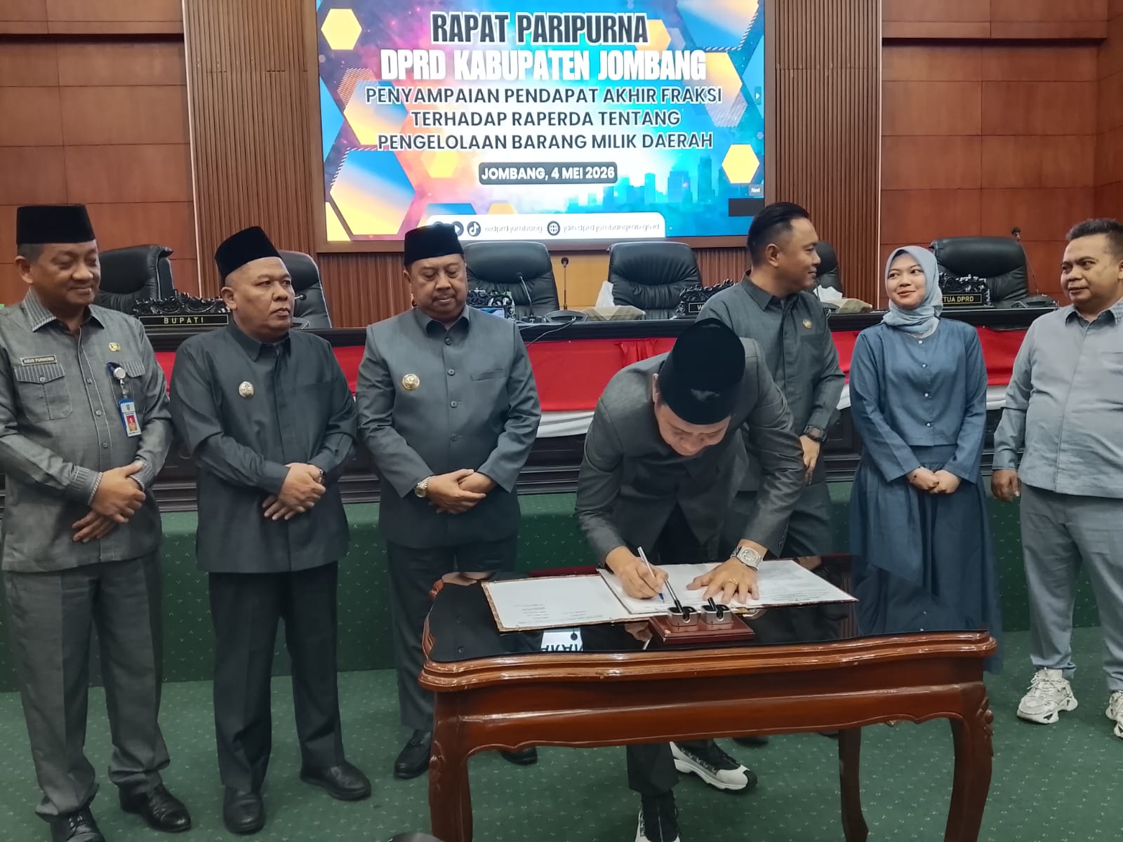 Perda Aset Disahkan, DPRD Jombang Desak Penertiban dan Digitalisasi Pengelolaan