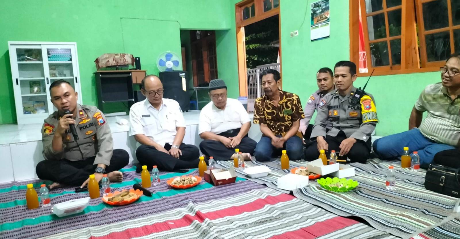 Polsek Wonocolo Gelar Nusantara Cooling System Jamin Pilkada Damai