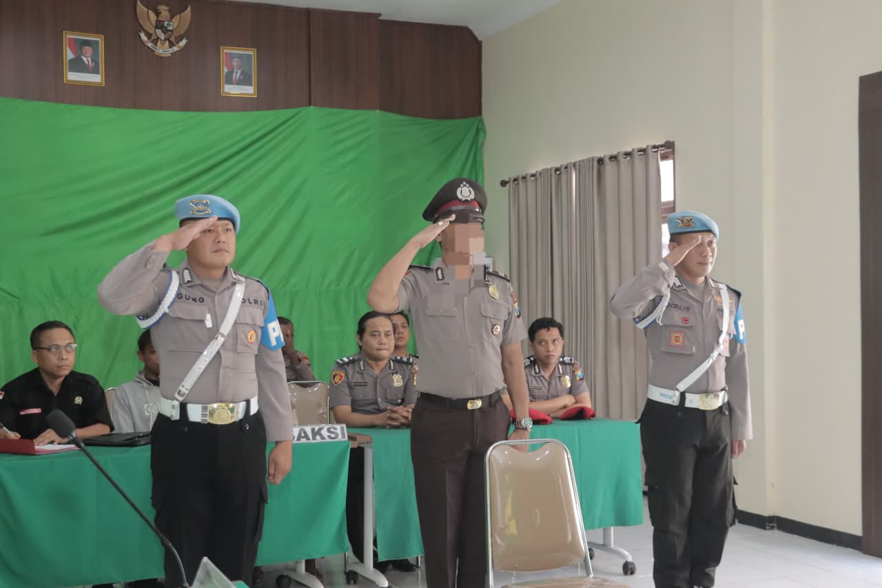 Tangani Dugaan Salah Tangkap, Polres Blitar Gelar Sidang Disiplin Anggota