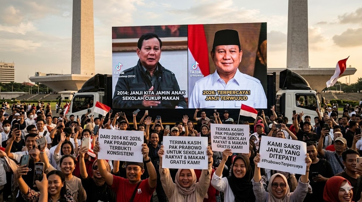 Netizen Tunjukkan Bukti Janji Prabowo Sejak 2014 Mulai Terwujud Melalui Program Sekolah Rakyat