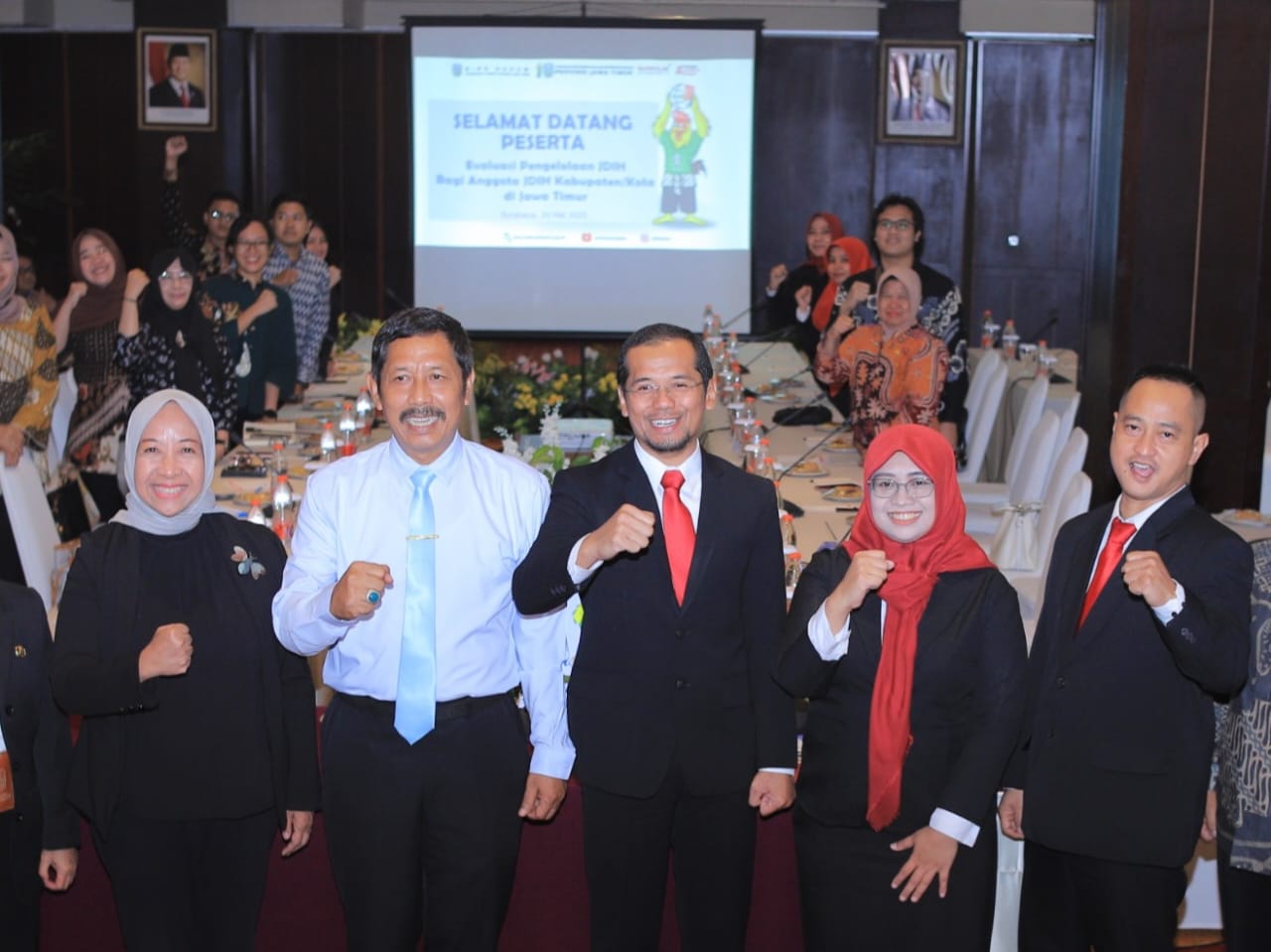 Kemenkum Jatim Evaluasi JDIH Kabupaten/Kota, Dorong Jadi Percontohan Nasional