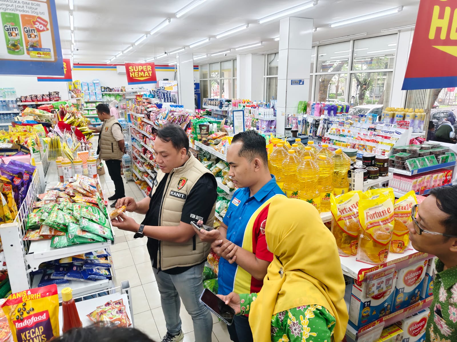 Hadapi Nataru, Satgas Pangan Polres Pasuruan Kawal Stabilitas Harga di Pasar