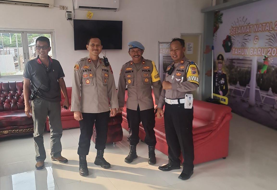 Kapolsek Bubutan Cek Kesiapan Pos Pengamanan PTB Surabaya