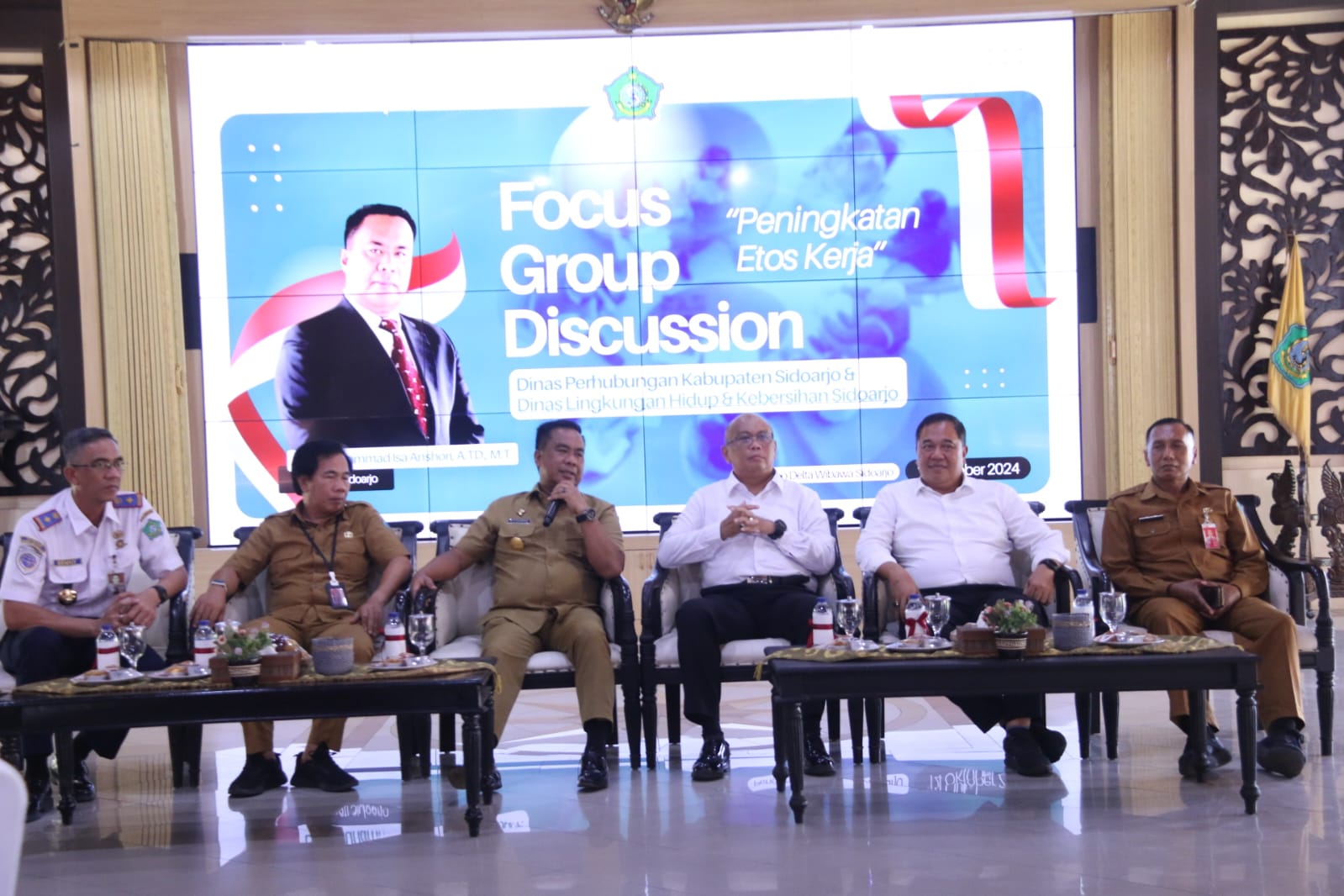 Pejabat Surabaya Berbagi Pengalaman dalam FGD di Sidoarjo