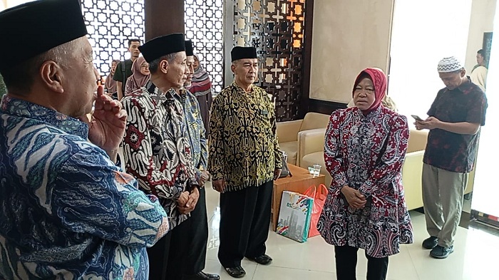 Temui Pimpinan Muhammadiyah Jatim, Cagub Risma Bahas Tiga Agenda Strategis