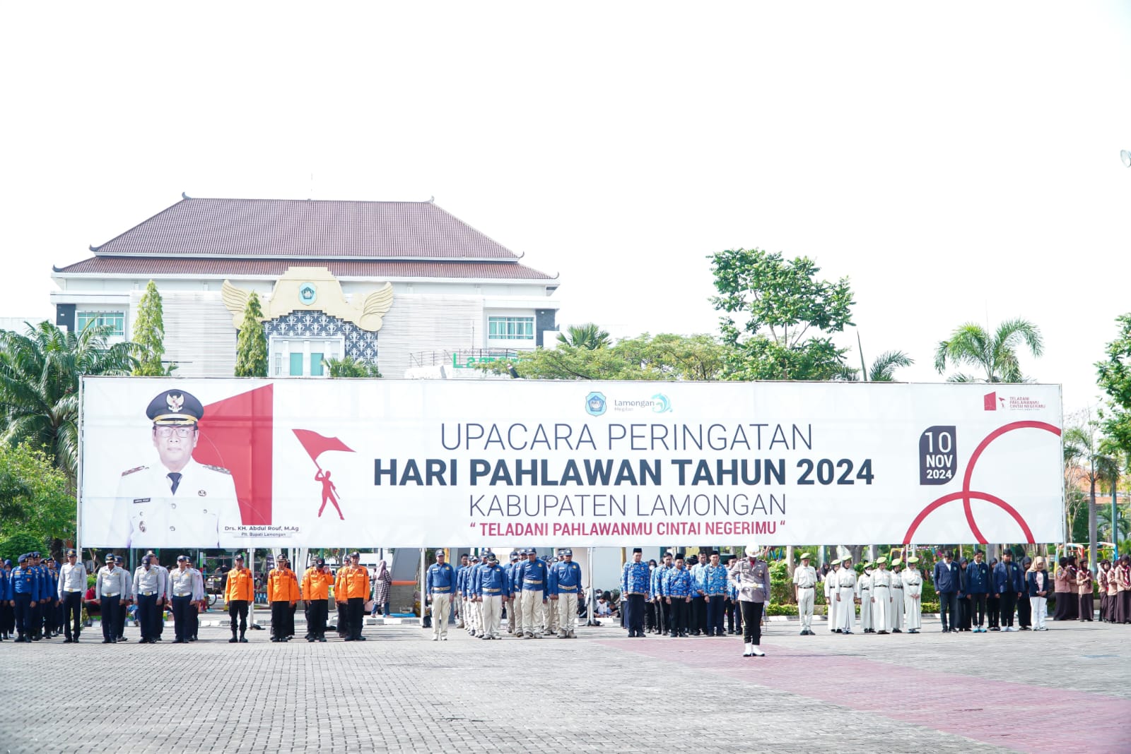 Peringatan Hari Pahlawan di Lamongan: Teladani Pahlawanmu, Cintai Negerimu