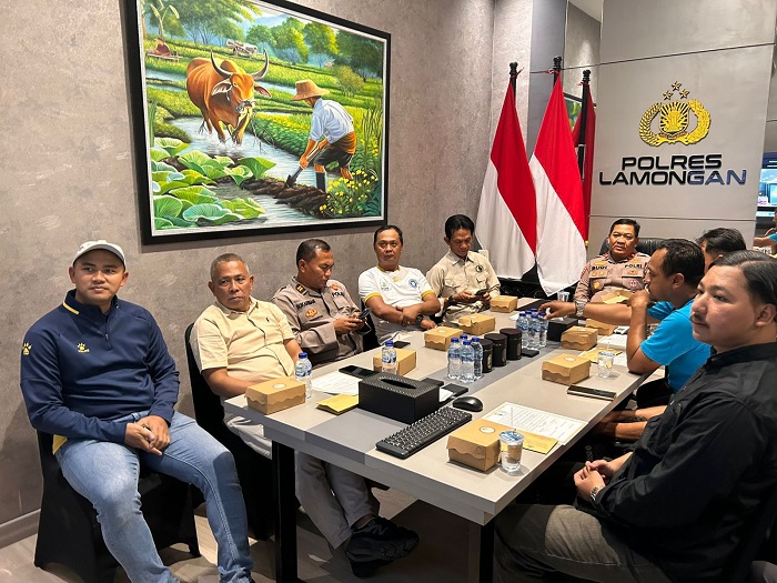 Polres Lamongan Tegas Larang Flare, LA Mania Teken Pakta Integritas