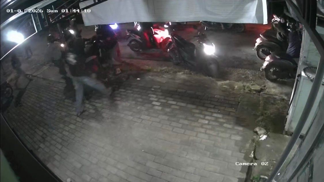 Satreskrim Polres Gresik Amankan Enam Orang Gangster Resahkan Warga