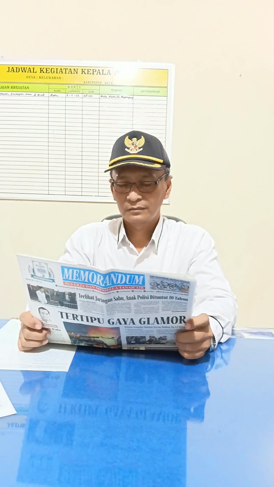 Kades Plandaan Komitmen Mewujudkan Pemerintahan Desa Bersih dan Bebas Korupsi