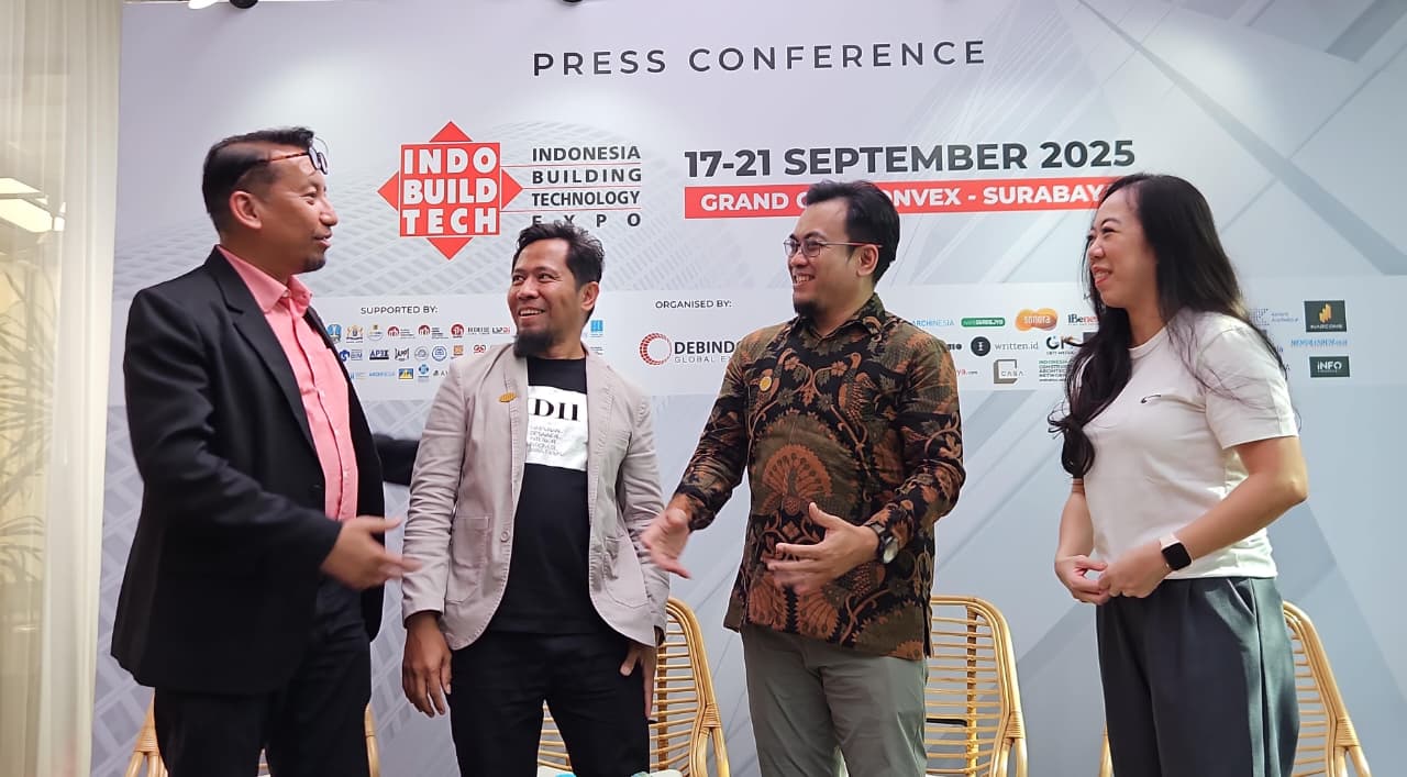 IndoBuildTech Surabaya 2025, Tawarkan Solusi dan Tren Terkini Konstruksi Arsitektur