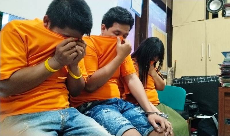 Satreskrim Bekuk Duet Pasutri dan Penadah Tipu Gelap Motor R2,  Korban Lebih dari 10 Orang