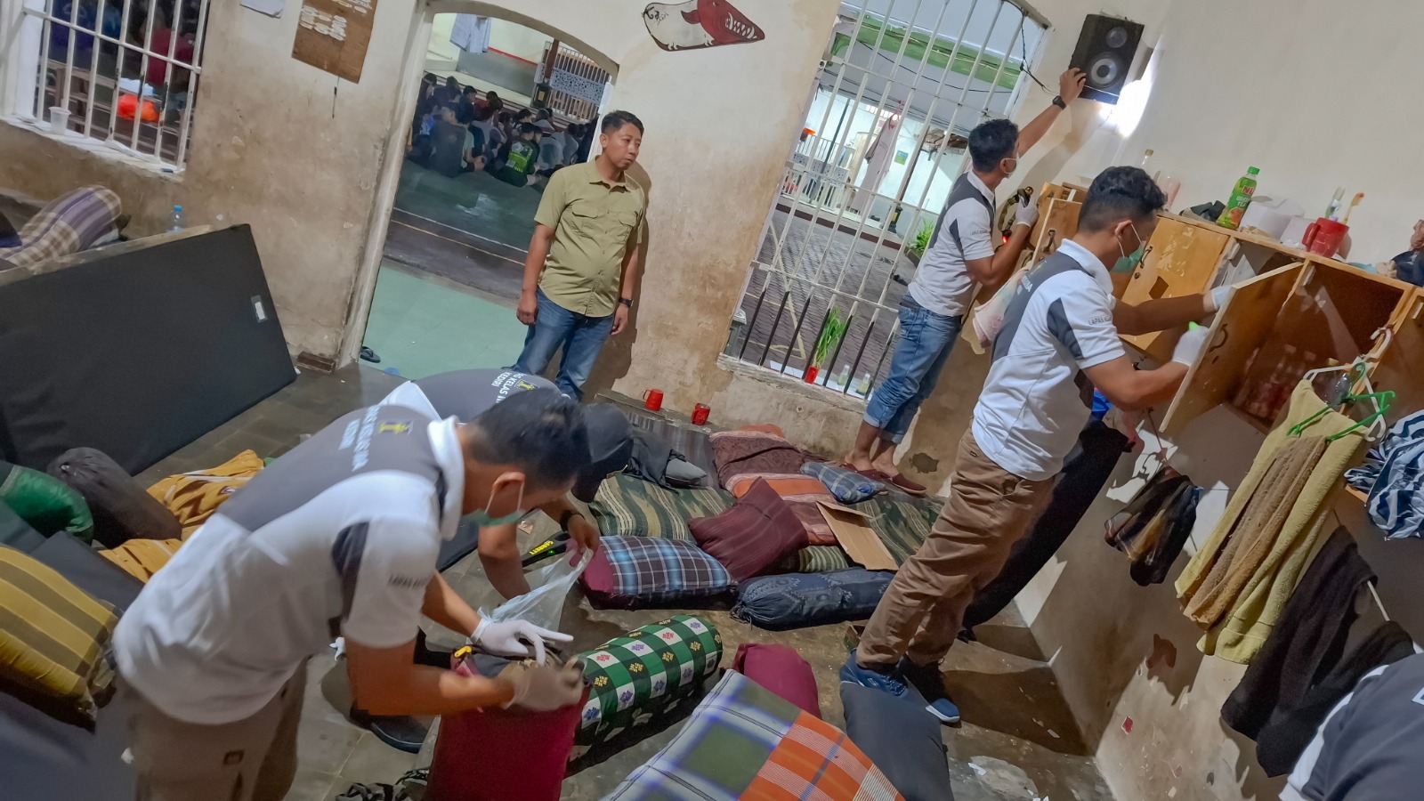 Perangi Halinar, Lapas Kediri Gelar Razia Gabungan