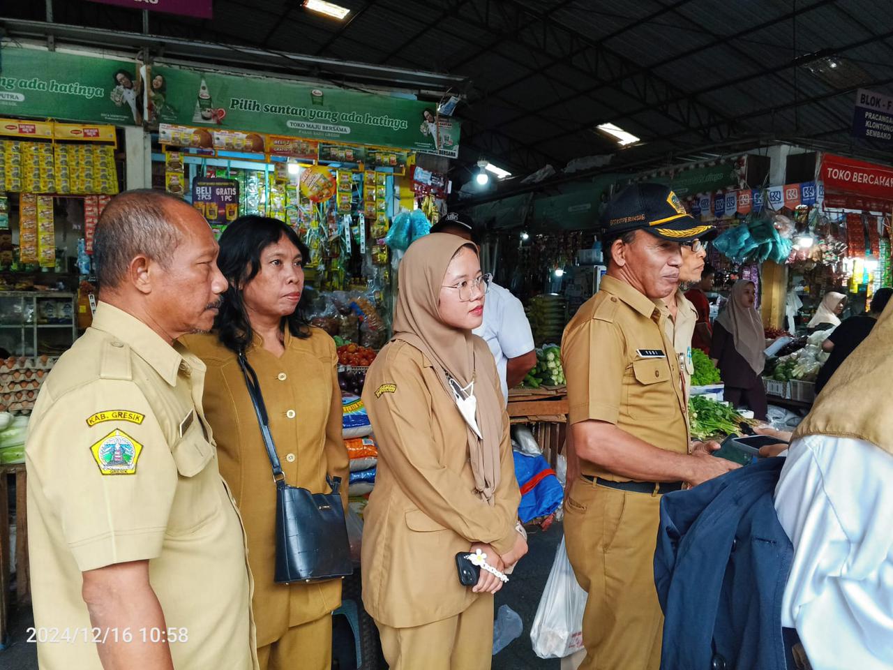 Jelang Nataru, Diskoperindag Gresik Sebut Harga dan Stok Bahan Pokok Aman