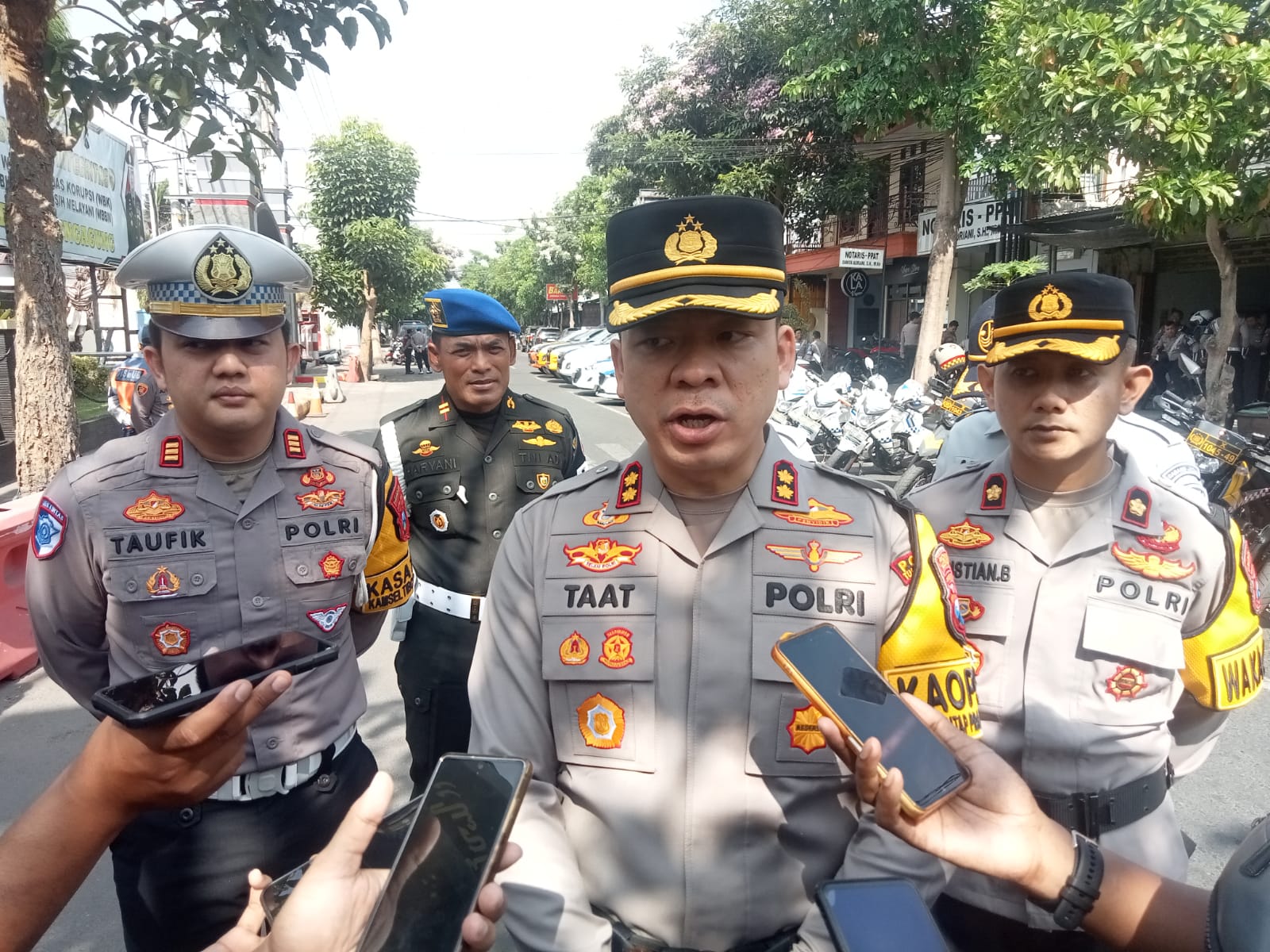 Polres Tulungagung Gelar Pasukan Operasi Zebra Semeru 2024, Pelanggaran Konvoi Kampanye Tetap Ditindak