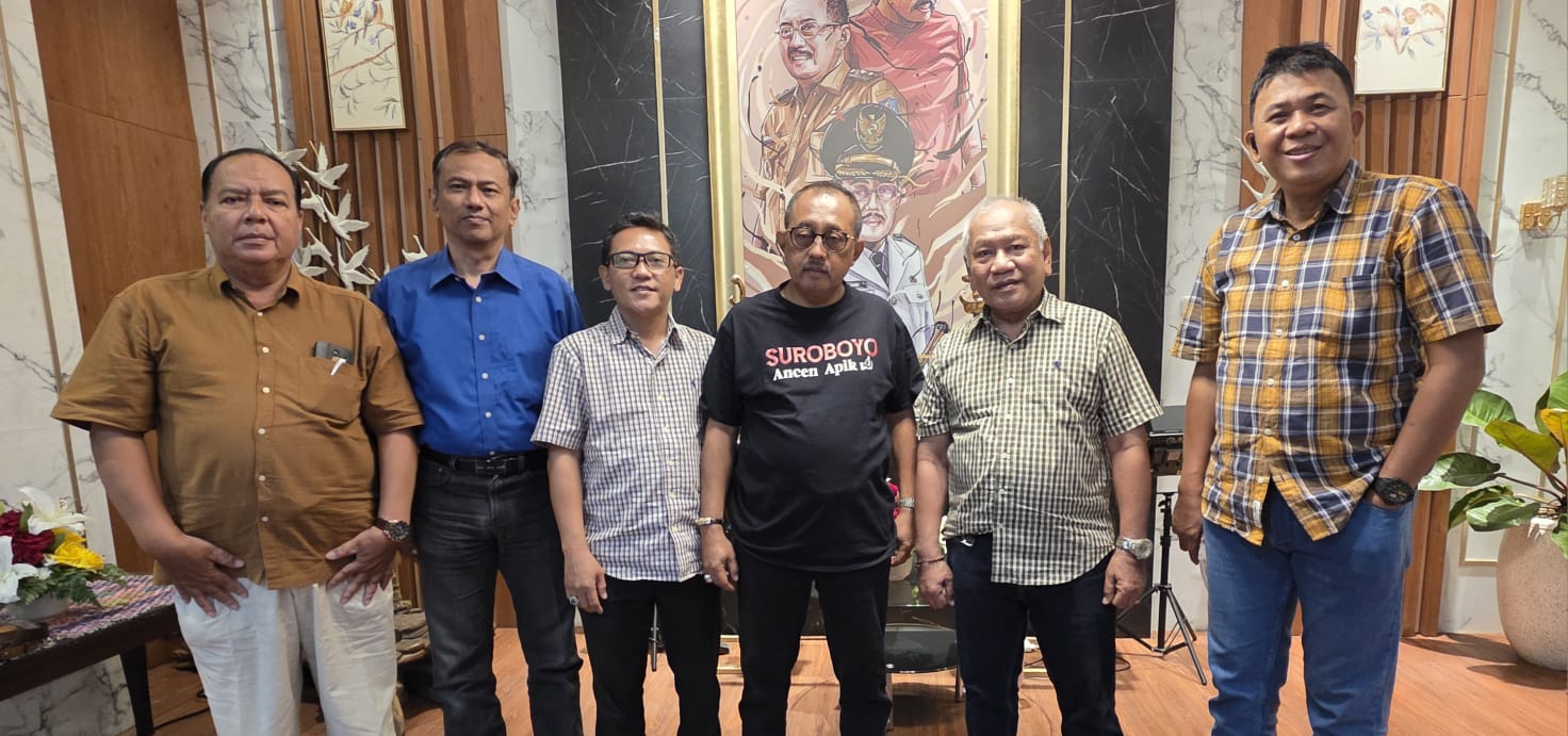 Pimpinan Memorandum Silaturahmi ke Wawali Armuji, Bahas Strategi Media Sosial