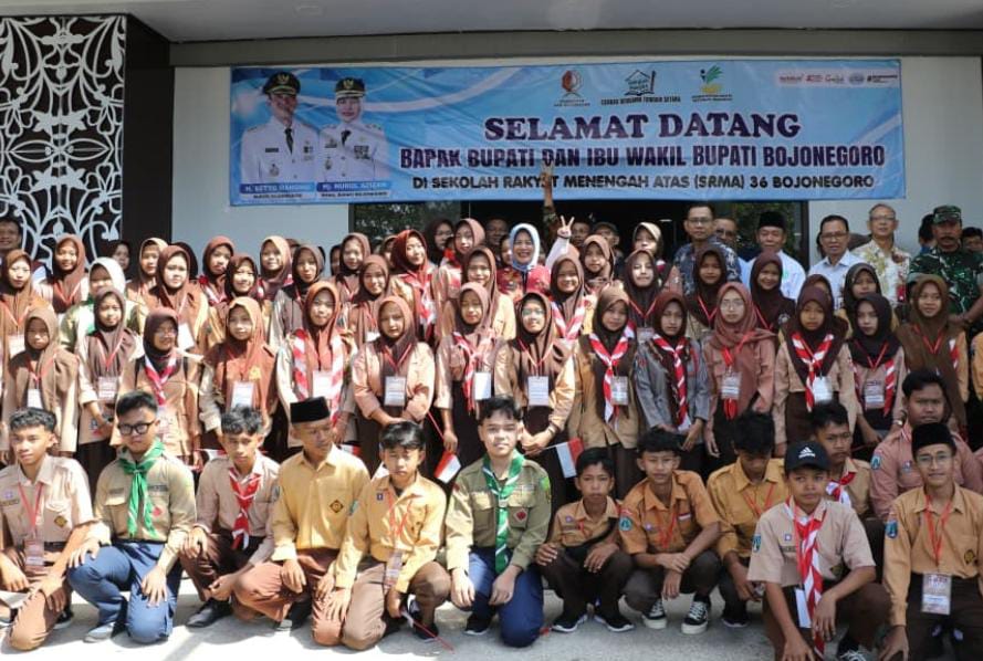 Wakil Bupati Nurul Azizah Hadiri Pembukaan MPLS Sekolah Rakyat di Bojonegoro 