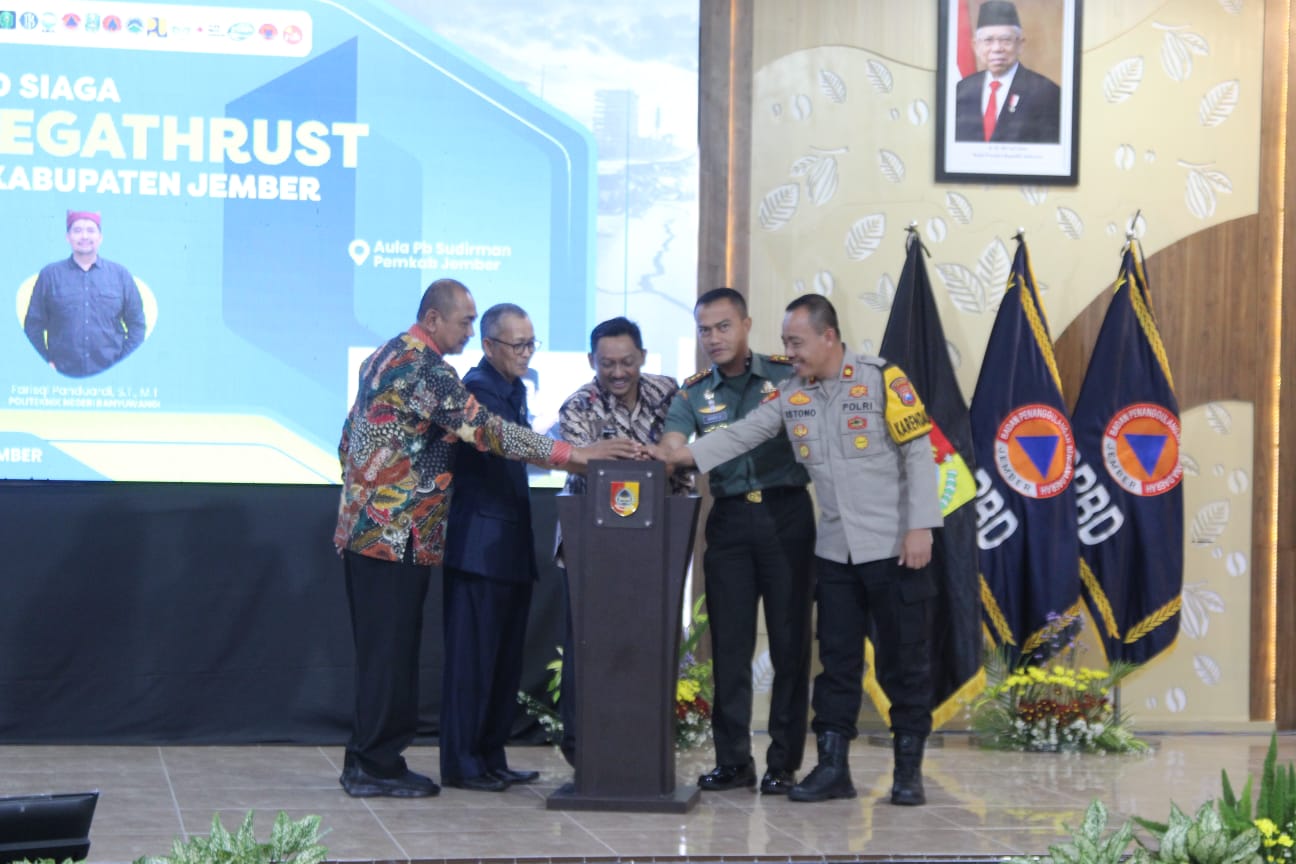 Jember Bersatu Hadapi Megathrust, FGD Kumpulkan Ratusan Peserta