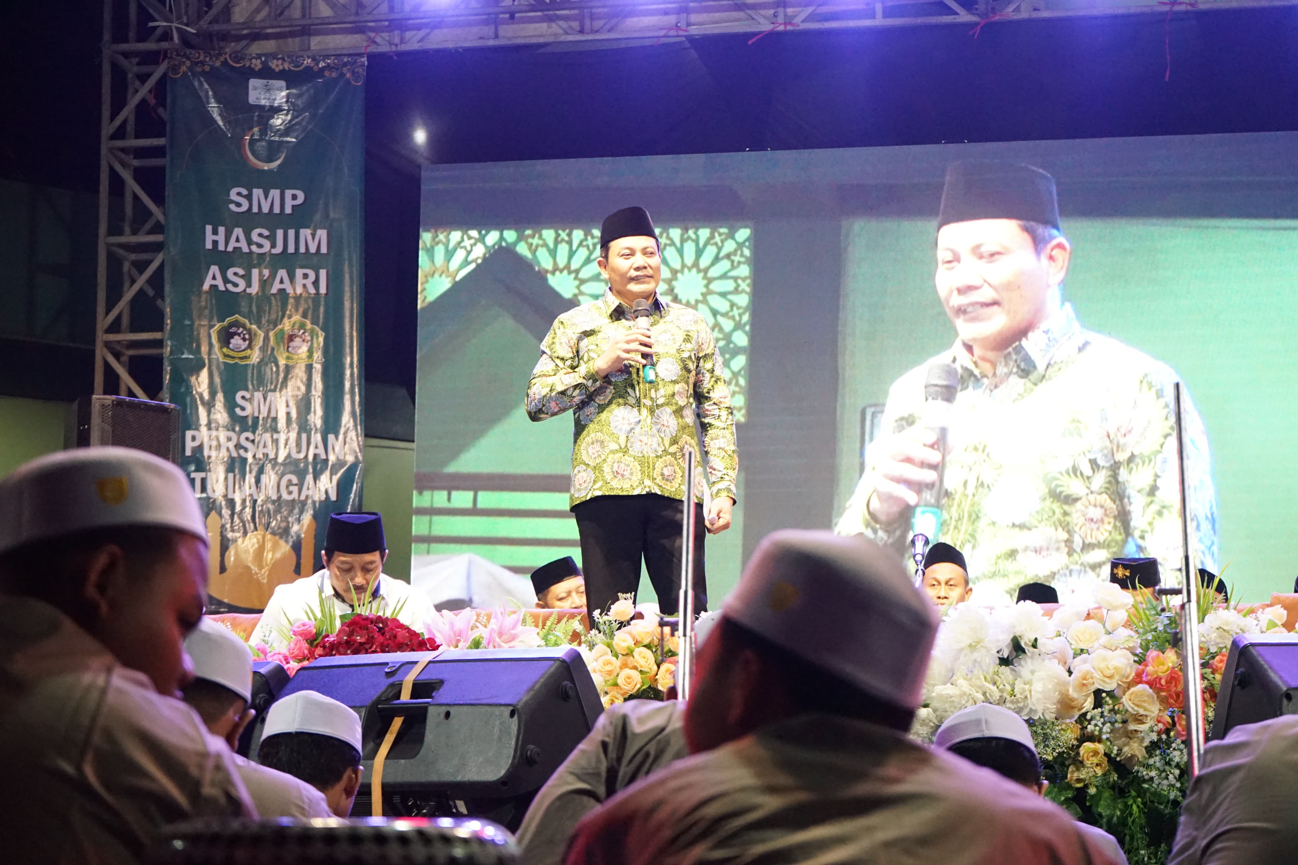 Bupati Sidoarjo Hadiri Selawat Bersama Ma’arif NU Tulangan