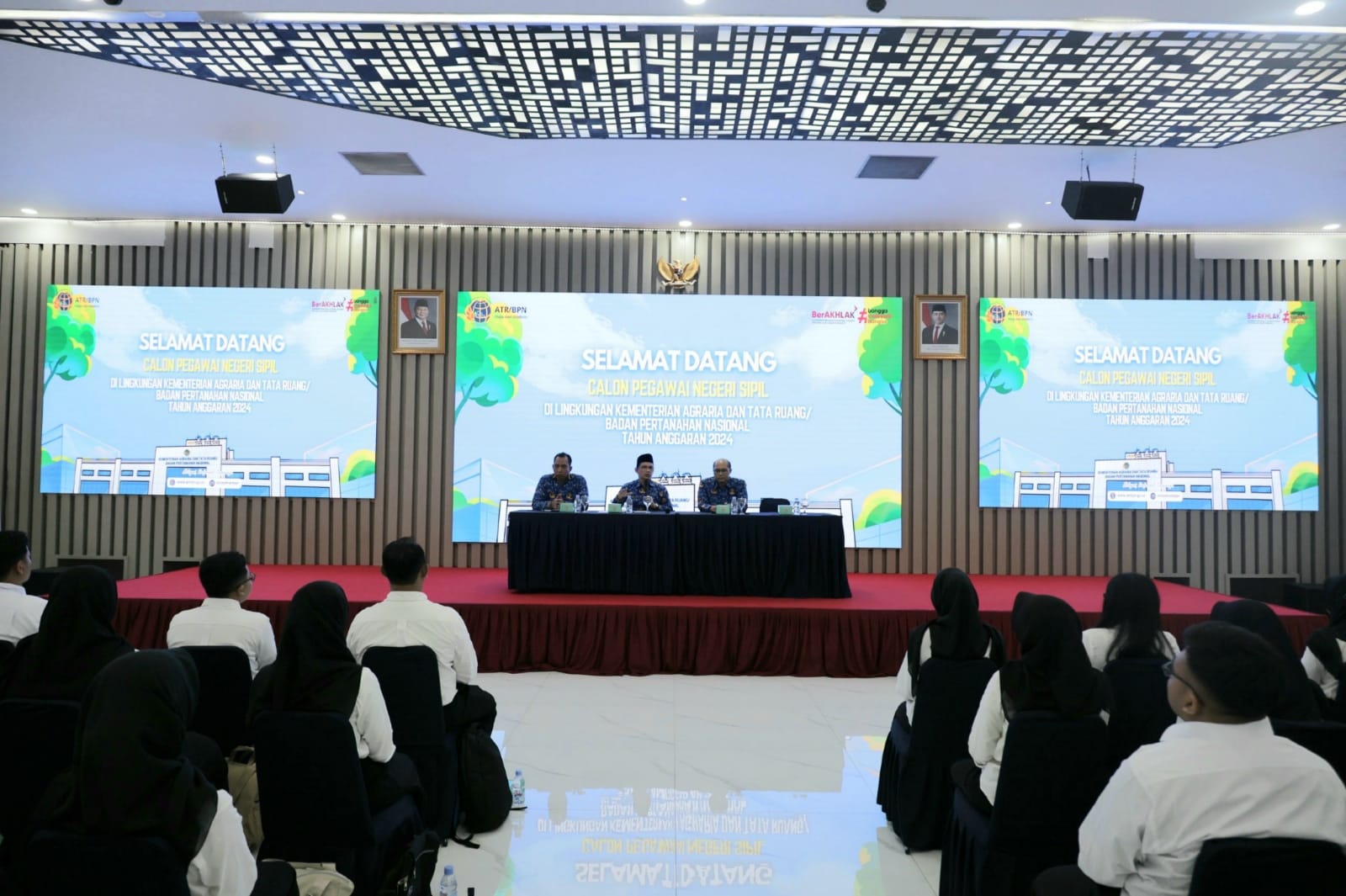 Pembekalan CPNS Kementerian ATR/BPN TA 2024, Kepala BPSDM Tegaskan Pentingnya Amanat Pelayanan Publik