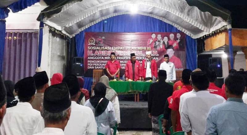 Sosialisasi Empat Pilar MPR RI Bersama Baitul Muslimin Bojonegoro Digelar di Kantor DPC PDI-P