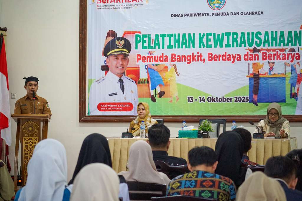 Pemkot Pasuruan Bekali Pemuda dengan Pelatihan Kewirausahaan untuk Tingkatkan Daya Saing