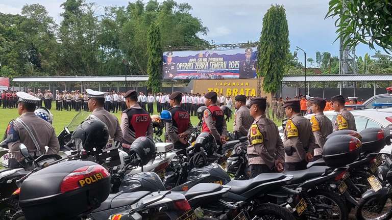 Operasi Zebra Semeru Polres Madiun Dimulai Dua Pekan, Tujuh Pelanggaran Jadi Fokus Penindakan