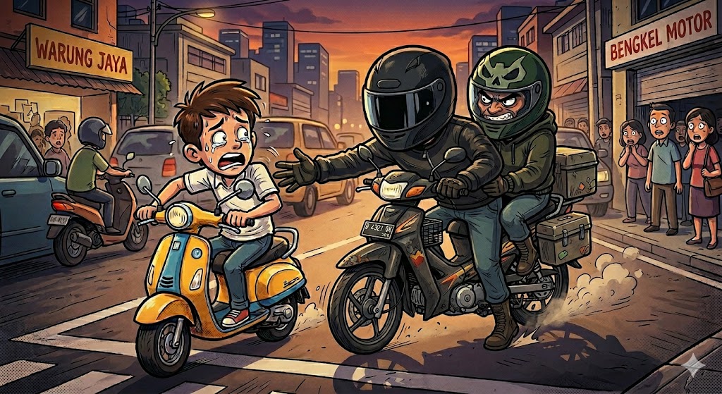 Begal Makin Cerdik! Waspada Ragam Modus Curanmor Ini