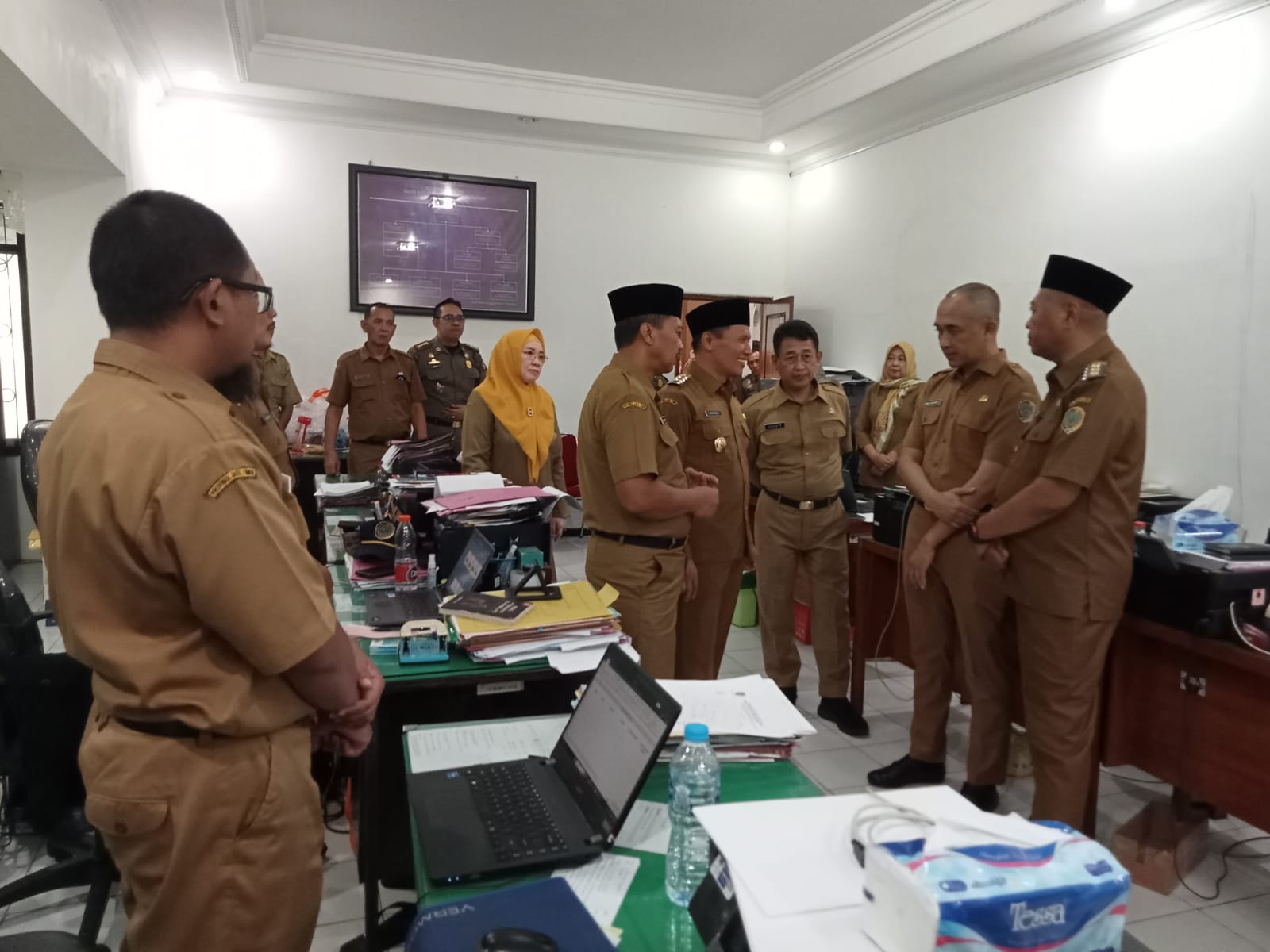 Sidak Kedisiplinan ASN, Bupati Tulungagung Keluar Masuk Kantor OPD