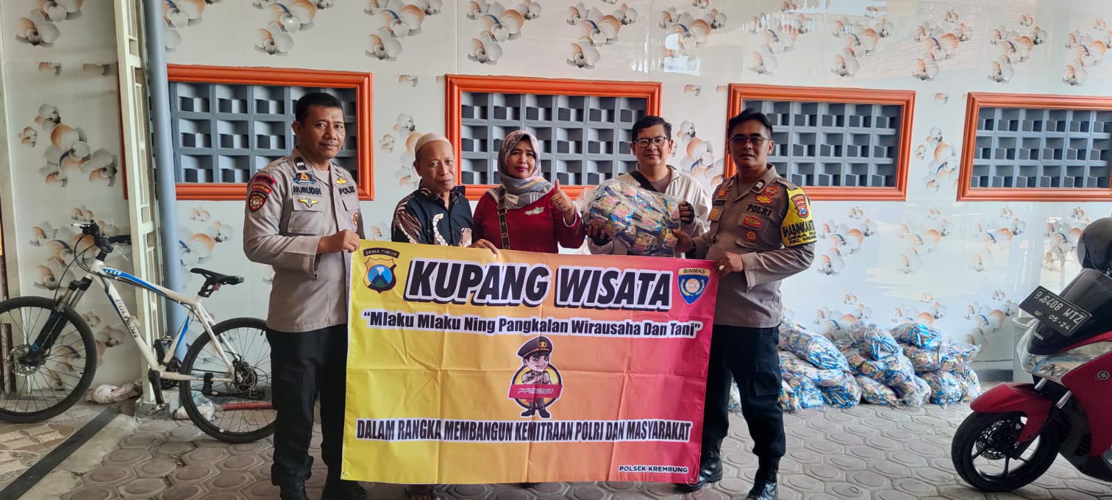 Polisi Giatkan Sambang Wirausaha dan Petani