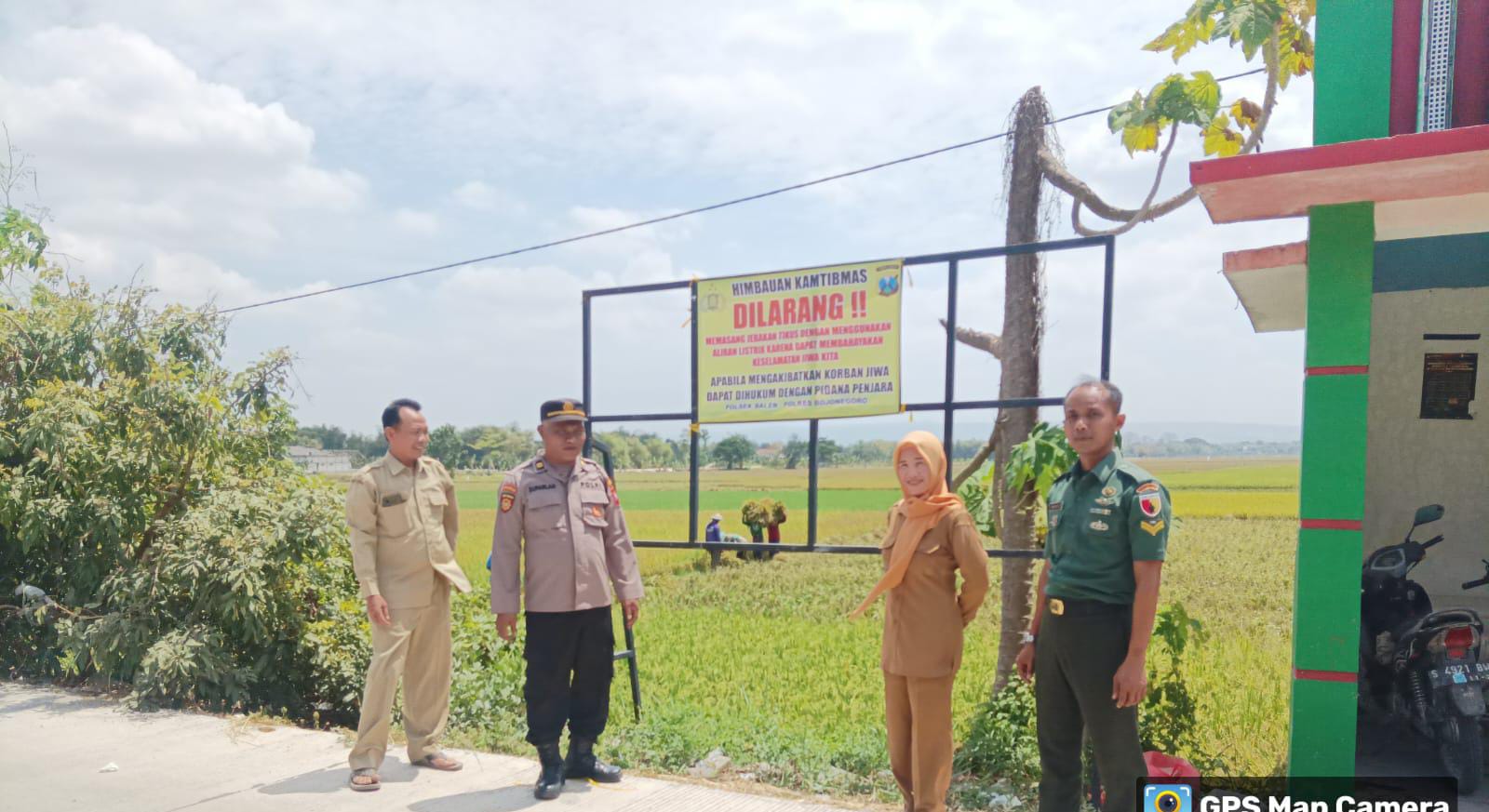 Antisipasi Korban, Polsek Balen Larang Memasang Jebakan Tikus dengan Aliran Listrik