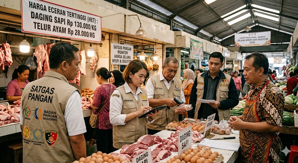 Jaga Harga Sembako Stabil, Satgas Pangan Siap Beri Sanksi Produsen Nakal