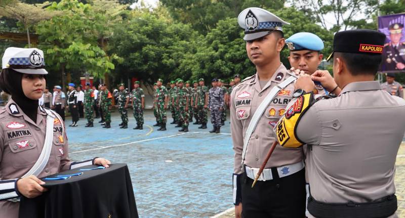 Hari ke-8 Operasi  Zebra Semeru, Tim Gabungan Polres Bangkalan Rekam 265 Pelanggaran Lalin via ETLE