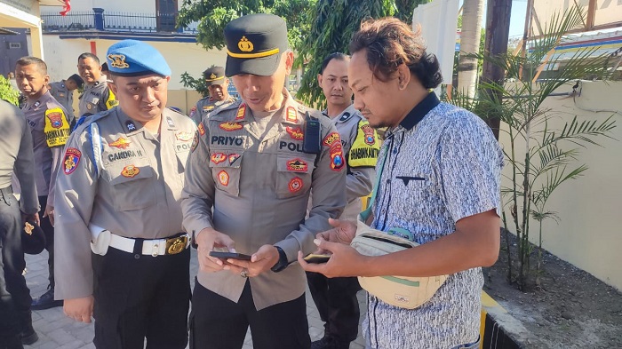 Kapolsek Tarokan Pimpin Gaktibplin dan Pengecekan Senpi Perkuat Pengawasan Internal