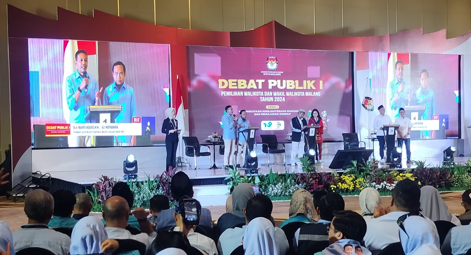 Paslon WALI Tampil Prima di Debat Publik Pertama, Lugas Sampaikan Gagasan Berkelas 