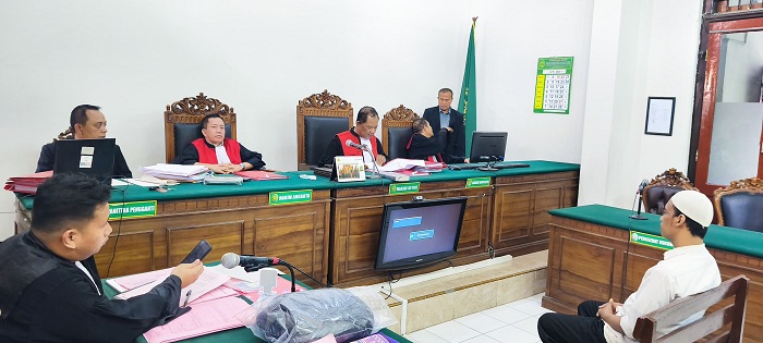 Gagal Curi Motor di Hotel Orchid, Erick Kurniawan Divonis 2 Tahun 3 Bulan Penjara