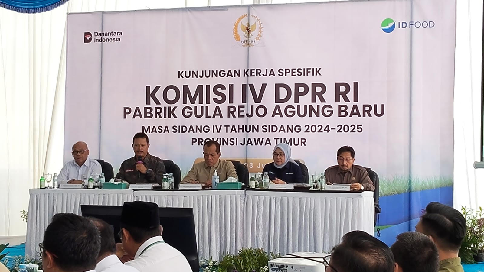 Kunker DPR RI, Rejo Agung Baru Madiun Siap Menyukseskan Swasembada Gula