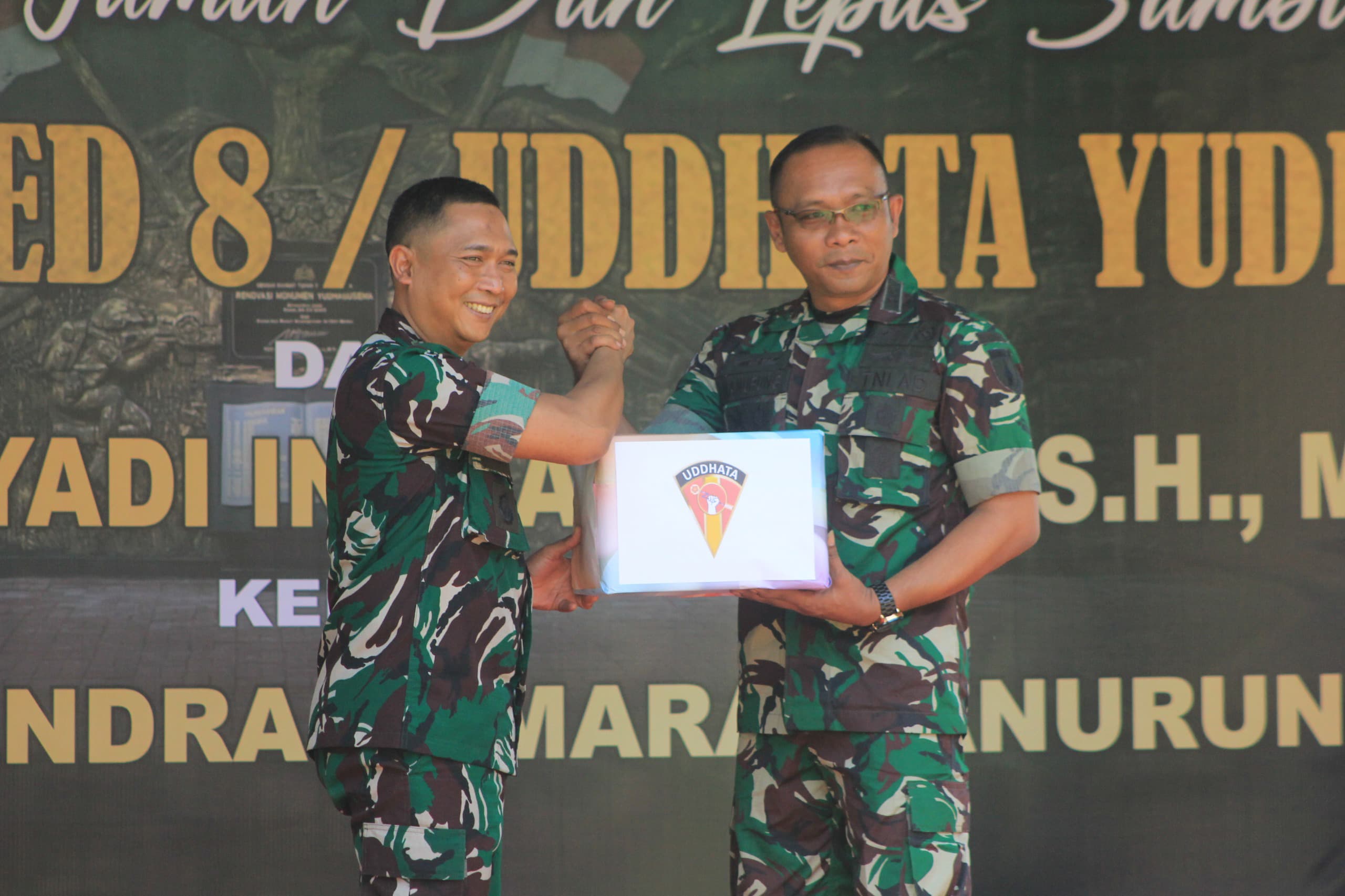 Letkol ARM Indra Asmara Manurung Resmi Jabat Danyon Armed 8/UY Gantikan Letkol ARM Triyadi