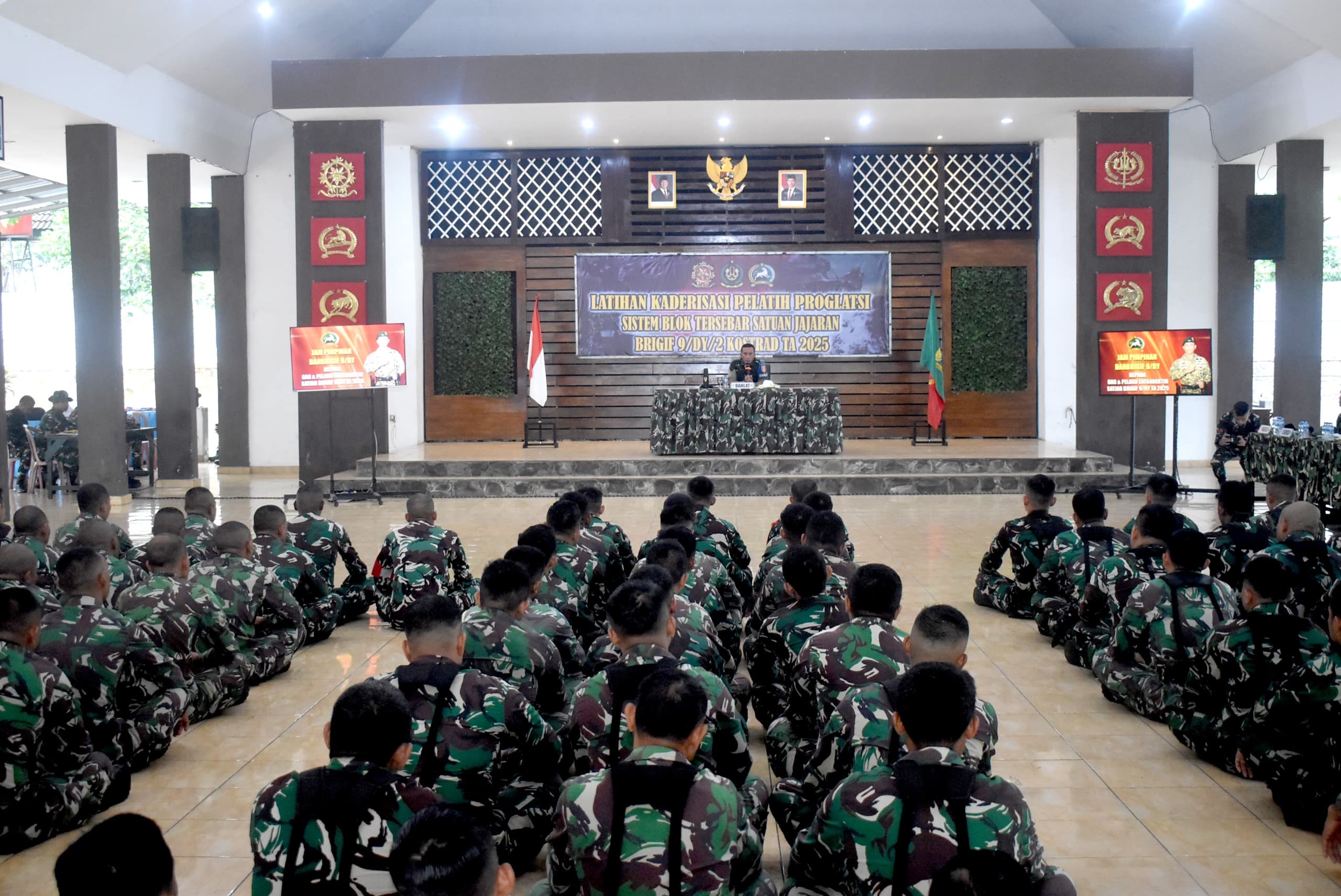 Brigif 9 Kostrad Perkuat Profesionalisme Prajurit, Ingatkan Bahaya Judi Online dan Narkoba