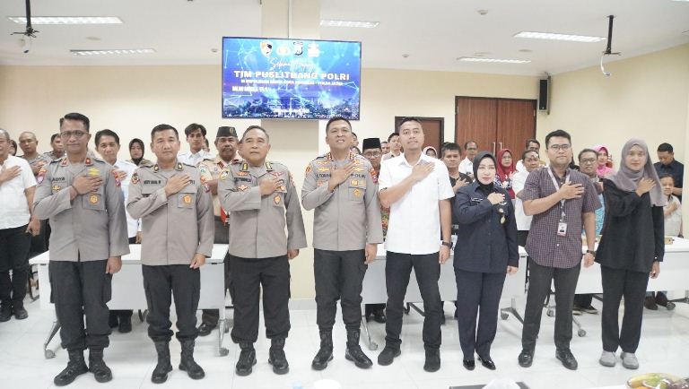 Puslitbang Polri Teliti Kejahatan Digital di Sidoarjo