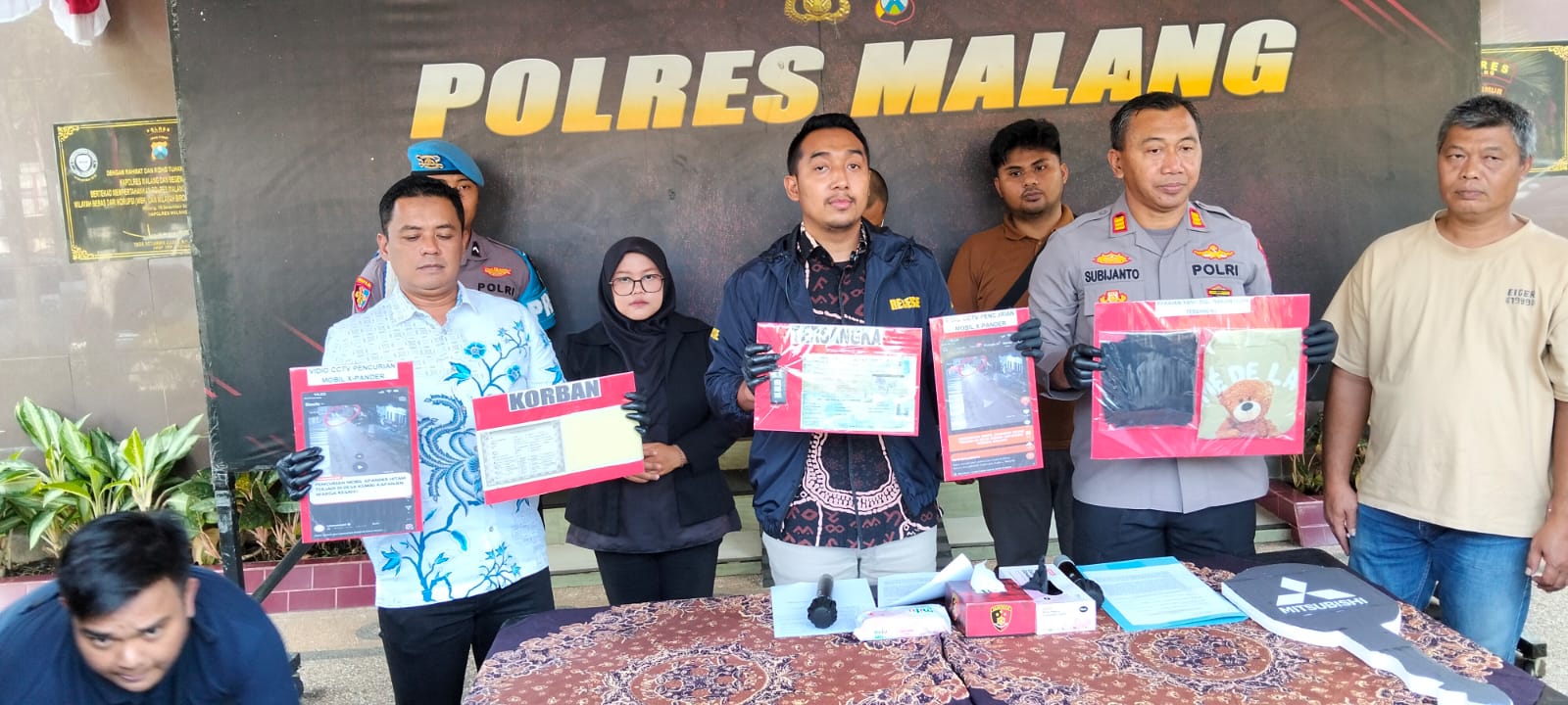 Sempat Kabur ke Pandaan Pasuruan, Polres Malang Bekuk Pencuri Mobil Xpander