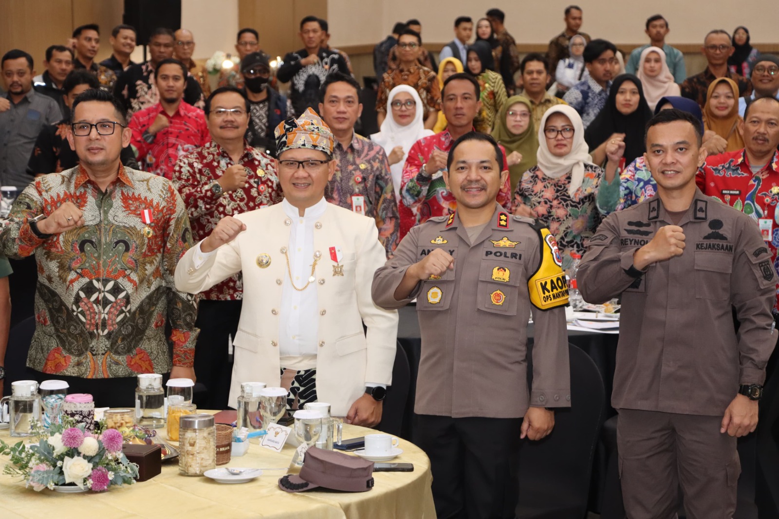 Kapolres AKBP Andi Yudha Pranata Dukung Sinergi Pengendalian Inflasi Kota Batu dan Mojokerto