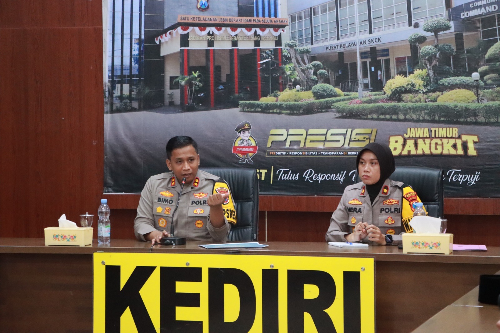 Kapolres Kediri Pimpin Rapat Lanjutan Peringatan Hari Bhayangkara Ke-78