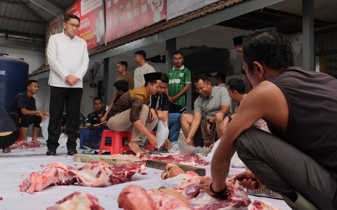 Ribuan Warga Binaan Lapas Malang Makan Sate dan Gule Bersama Saat Iduladha