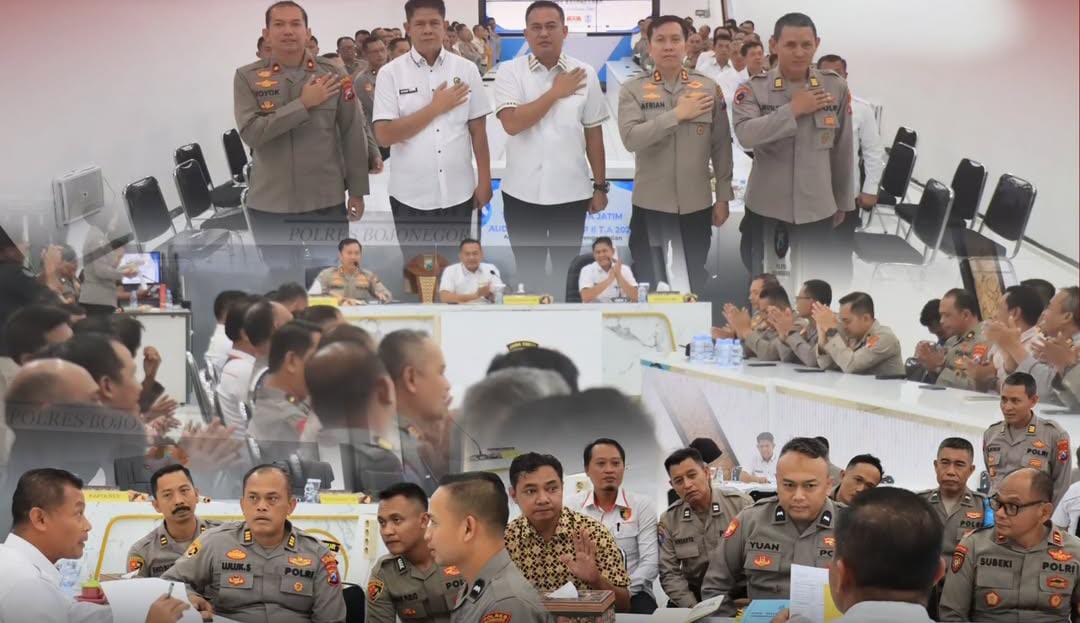 Polres Bojonegoro Terima Audit Kinerja Itwasda Polda Jatim Tahap II, Fokus pada Evaluasi dan Pengendalian